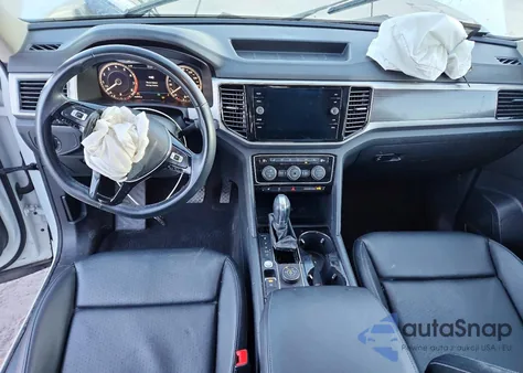 2019 Volkswagen Atlas Sel z USA, uszkodzony, nr VIN 1V2MR2CA8KC509048